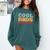 Bookworm Cool Kids Read Books Book Lover Reading Comfort Colors Sweatshirt Chalky Mint