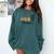 Bookworm Woman Reading Fiction Novels Library Book Store Comfort Colors Sweatshirt Chalky Mint