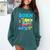 Born In The 80's But 90's Made Me Nostalgia Cassette Tape Premium Tri-Blend Comfort Colors Sweatshirt Chalky Mint