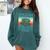 Born To Read Go Work Book Reading Librarian Men Women Comfort Colors Sweatshirt Chalky Mint
