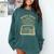 Burnt Toast And A Weekend Radio Show 80s 90s Nostalgia Comfort Colors Sweatshirt Chalky Mint
