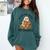 Bury Me With My Books Ghost Tee Comfort Colors Sweatshirt Chalky Mint