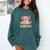 Caffelotl Cute Axolotl Pun Coffee Book Lover Kawaii Humor Comfort Colors Sweatshirt Chalky Mint