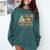 All Is Calm Said No Teacher Ever Book Christmas Tree Comfort Colors Sweatshirt Chalky Mint All Is Calm Said No Teacher Ever Book Christmas Tree Comfort Colors Sweatshirt Chalky Mint