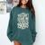 You Can't Scare Me I'm From The 1900s Retro Premium Comfort Colors Sweatshirt Chalky Mint