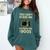 You Can't Scare Me I'm From The 1900s Television Retro Comfort Colors Sweatshirt Chalky Mint