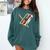 Cassette 90s Costume Party Nostalgia Comfort Colors Sweatshirt Chalky Mint