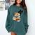 Cat And Books Flowers Reading Club Cat Lover Bookworm Comfort Colors Sweatshirt Chalky Mint