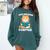 Cat Reading Books Bookworm Read One More Chapter Comfort Colors Sweatshirt Chalky Mint