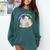Cat Reading a Romance BookI Like My Books Extra Spicy Comfort Colors Sweatshirt Chalky Mint