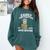 Cats And Books Read Reading Librarian Book Across America Comfort Colors Sweatshirt Chalky Mint
