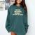 Caution May Buffer I'm From The 1900s Premium Comfort Colors Sweatshirt Chalky Mint