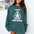 Caution Slippery When Reading Book Lover Comfort Colors Sweatshirt Chalky Mint