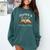 Chapter 21 Years Old 21st Birthday Wildflower Book Lover Premium Tri-Blend Comfort Colors Sweatshirt Chalky Mint