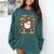 Christmas Smut Book On The Naughty List For Reading Smut Comfort Colors Sweatshirt Chalky Mint