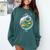 Clownfish Anemonefish Bubbles Water Frutiger Aero Y2K Style Comfort Colors Sweatshirt Chalky Mint
