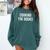 Cooking The Books Comfort Colors Sweatshirt Chalky Mint
