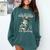 All The Cool Dinosaurs Are Reading Book Reader T-Rex Kawaii Comfort Colors Sweatshirt Chalky Mint