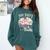 Coquette 100 Days Of Bows Books Reading 100th Day Of School Comfort Colors Sweatshirt Chalky Mint Coquette 100 Days Of Bows Books Reading 100th Day Of School Comfort Colors Sweatshirt Chalky Mint