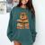 Cute Capybara Reading Books Animal Capybara Bookworms Comfort Colors Sweatshirt Chalky Mint