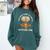 Cute Dragon Book Hot Air Balloon Adventure Fantasy Reading Comfort Colors Sweatshirt Chalky Mint