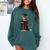 Cute Mouse Reading Book Graduation Comfort Colors Sweatshirt Chalky Mint