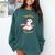 Cute Xmas Book Lover Penguin Reading Cosy Days Cosy Reads Comfort Colors Sweatshirt Chalky Mint Cute Xmas Book Lover Penguin Reading Cosy Days Cosy Reads Comfort Colors Sweatshirt Chalky Mint