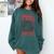 Dark Romance Reader Reading Monster Romance Book Club Comfort Colors Sweatshirt Chalky Mint