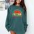A Day Without Reading Is Like Book Lover And Reading Comfort Colors Sweatshirt Chalky Mint