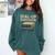 Dial Up Survivor Retro 90s Internet Nostalgia Comfort Colors Sweatshirt Chalky Mint