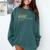 Dog Loving Coffee Drinking Book Reading Social Justice Comfort Colors Sweatshirt Chalky Mint