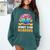 Donut Stop Reading Cute Book Reader Bookworm Donut Day Comfort Colors Sweatshirt Chalky Mint