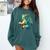 Dragon With Book Comfort Colors Sweatshirt Chalky Mint Dragon With Book Comfort Colors Sweatshirt Chalky Mint