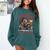 Dragon Just A Girl Who Loves Dragons And Books Comfort Colors Sweatshirt Chalky Mint