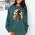 Dragon Reading a Book Dragons And Books Lover Bookworm Comfort Colors Sweatshirt Chalky Mint