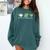Drink Matcha Read Books Be Happy Book Lover Matcha Tea Lover Comfort Colors Sweatshirt Chalky Mint