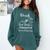 Drink Tea Read Books Dismantle Systems Of Oppression Comfort Colors Sweatshirt Chalky Mint