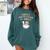 Easily Distracted By Books Silly-Goose Bookish Library Read Comfort Colors Sweatshirt Chalky Mint