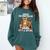 Easily Distracted By Cats And Books Book Lover Cat Comfort Colors Sweatshirt Chalky Mint