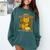 Easily Distracted By Cats And Books Cute Cat Book Lover Comfort Colors Sweatshirt Chalky Mint