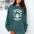 Education Is Freedom History Books African Pride Women Comfort Colors Sweatshirt Chalky Mint
