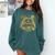 Elder Emo Club Skeleton Hands Heart Nostalgia Comfort Colors Sweatshirt Chalky Mint