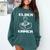 Elder Gamer Retro Video Game Nostalgia Old Gamer Comfort Colors Sweatshirt Chalky Mint