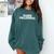 Elder Millennial Retro 90s Nostalgia Comfort Colors Sweatshirt Chalky Mint