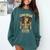 Emo Mom Club Still Rockin Skeleton Nostalgia Women Mother Comfort Colors Sweatshirt Chalky Mint