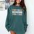 Emotionally Recovering From a Book Reading Librarian Comfort Colors Sweatshirt Chalky Mint