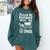 Endearing Wagon Humor Please Be Patient I'm From The 1900s Premium Comfort Colors Sweatshirt Chalky Mint