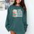 I Can Never Have Enough Books Reading Lover Bookworm Reader Comfort Colors Sweatshirt Chalky Mint