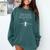 -Expectations Literary Book Club-J Jane Austen Poet Writer Mr Darcy Romantic Quote Comfort Colors Sweatshirt Chalky Mint