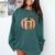 Fall Book Pumpkin Halloween Teacher Librarian Thanksgiving Comfort Colors Sweatshirt Chalky Mint